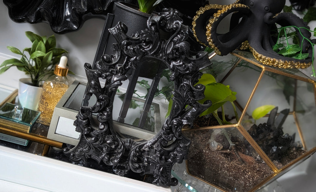 Gothic Chunky Black Ornate Baroque Victorian Photo Frame