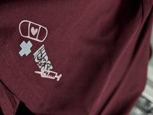 Load image into Gallery viewer, Nurse Drip Custom Pressed Scrub Top XL NWT
