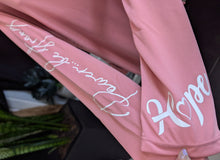 Load image into Gallery viewer, Coral Cancer Strong Silky Long Sleeve Top SM
