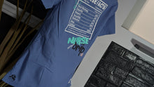 Load image into Gallery viewer, Nurse Drip Custom Pressed Scrub Top XS NWT
