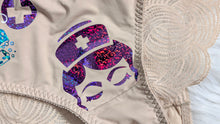 Load image into Gallery viewer, Nurse Drip Design Laced Panties Underwear XL
