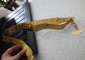 Gold Crossbody Phone Strap w/Phone Case Anchor NEW