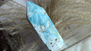 3" Caribbean Calcite Crystal Tower