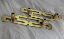 Load image into Gallery viewer, Asian Style Gold Handles x2 (bolts Included)
