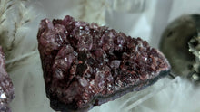Load image into Gallery viewer, Dyed Amethyst Crystal Clusters 2pcs
