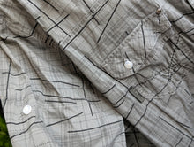 Load image into Gallery viewer, Men&#39;s Grey &amp; Black Oxygen Button Down Shirt XXL
