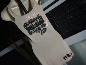 Vixen Drip Custom Pressed Vampire Gothic Tank Top MD