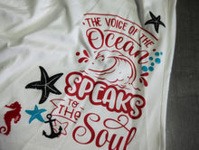 Load image into Gallery viewer, Custom Pressed White Ocean Vibe Skirt XXL
