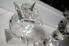 Load image into Gallery viewer, Vintage Swarovski Crystal Candle Holders 2pcs **CHIPS**
