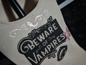 Vixen Drip Custom Pressed Vampire Gothic Tank Top MD
