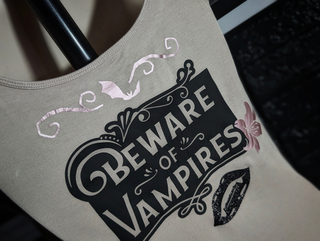 Vixen Drip Custom Pressed Vampire Gothic Tank Top MD