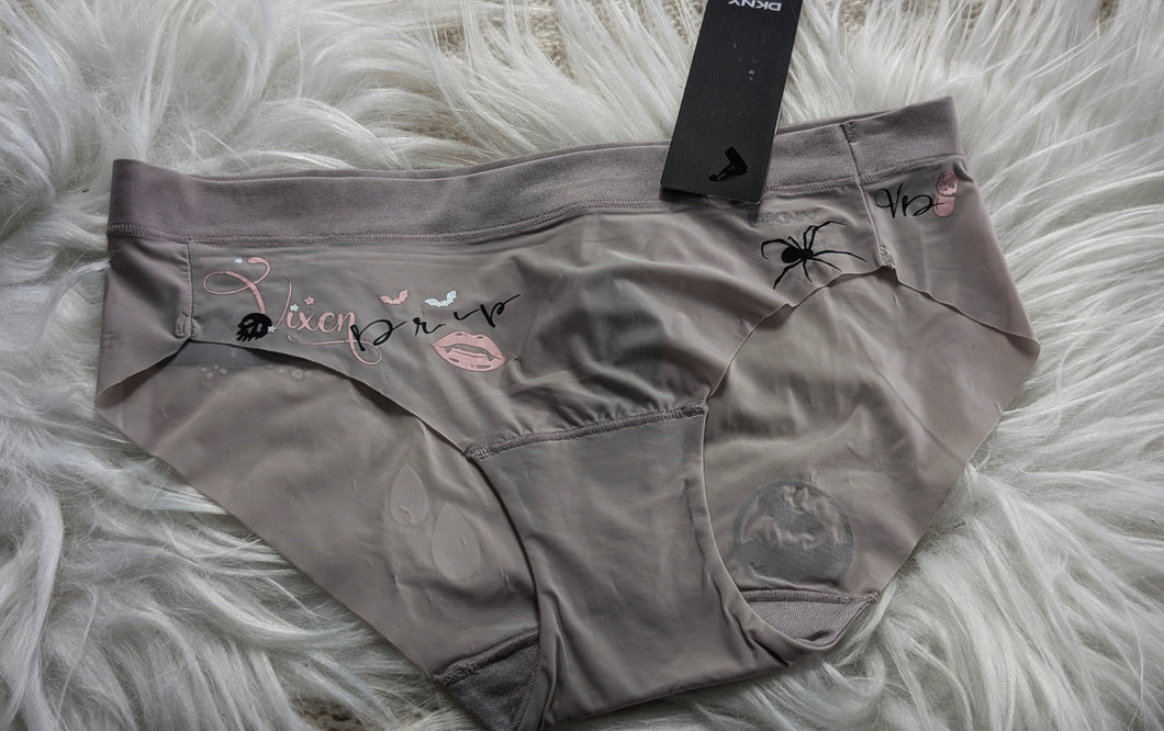 Vixen Drip Custom Pressed Gothic Panties Underwear SM