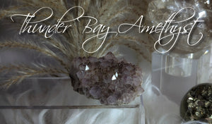 2" Smokey Thunder Bay Amethyst Crystal Cluster