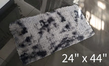 Load image into Gallery viewer, Grey Faux Fur Rug
