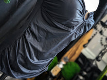 Load image into Gallery viewer, Black Michael Kors Bathing Suit Top SM
