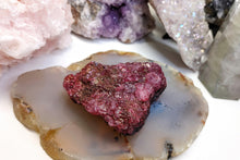 Load image into Gallery viewer, Dyed Amethyst Crystal Clusters 2pcs
