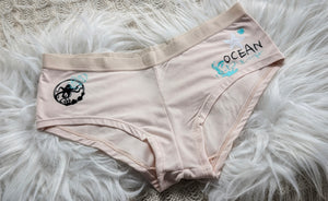 Ocean Drip Custom Pressed Octopus Panties Underwear SM