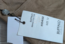 Load image into Gallery viewer, Buffalo &quot;FAITH&quot; Mid Rise Slim Leg Tan Pants sz12

