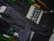 Load image into Gallery viewer, Shein Black Bow Romper Pant Jumpsuit 1XL
