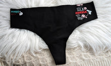 Load image into Gallery viewer, Morbid Drip Custom Pressed Gothic Panties Underwear 2X
