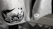 Load image into Gallery viewer, Custom Pressed &quot;Ohm&quot; Namaste Yoga Lotus Shirt SM
