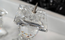 Load image into Gallery viewer, Vintage Swarovski Crystal Candle Holders 2pcs **CHIPS**
