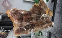 Load image into Gallery viewer, 9-10&quot; Biotite &amp; Mica Crystal Slab w/Stand
