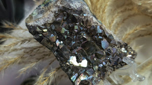 3" Aura Quartz Electroplated Amethyst Crystal Cluster