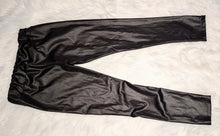 Load image into Gallery viewer, Guilty &amp; Ardene Black Pu Leather Leggings LG (2 pairs)
