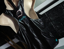 Load image into Gallery viewer, Ocean Vibes Black Pu Leather Tank Top XL NWT
