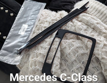 Load image into Gallery viewer, Mercedes C-Class w204 Gloss Black Accents (peel n&#39; stick) 4pcs
