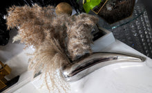 Load image into Gallery viewer, Pampas Grass Arrangement in Chrome Vase
