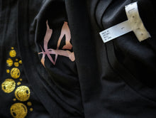 Load image into Gallery viewer, Ocean Vibes Hibiscus Bubbles Black Dress LG-XL
