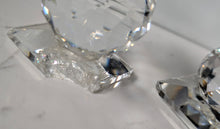 Load image into Gallery viewer, Vintage Swarovski Crystal Candle Holders 2pcs **CHIPS**
