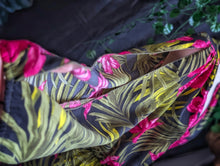 Load image into Gallery viewer, UK2LA Tropical Floral Surplice Romper Jumpsuit SM
