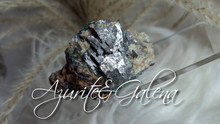 Load image into Gallery viewer, 2&quot; Rare Azurite &amp; Galena Crystal Cluster
