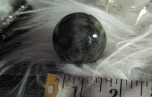 Load image into Gallery viewer, 1.5&quot; Mini Labradorite Flash Sphere with Stand
