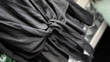 Load image into Gallery viewer, Monroe &amp; Main Black Kimono Wrap Blouse XL
