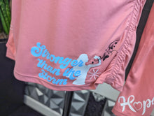 Load image into Gallery viewer, Coral Cancer Strong Silky Long Sleeve Top SM
