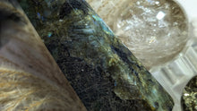 Load image into Gallery viewer, 7&quot; Labradorite Flash Crystal Tower (chipped tip)
