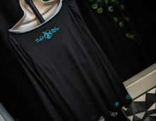 Load image into Gallery viewer, Esprit Ocean Vibes Athletic Sport Bra Cowl Tunic Top XL
