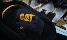 Load image into Gallery viewer, Black Caterpillar CAT Logo Extra Thick Hoodie XL
