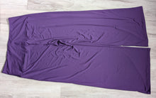 Load image into Gallery viewer, Arolina Purple Wide Leg Flowy Silky Pants XXL
