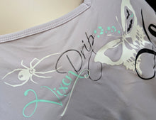 Load image into Gallery viewer, Purple Vixen Drip Gothic Butterfly Tank Top LG
