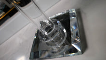 Load image into Gallery viewer, Glass &amp; Bling Candle Holder &amp; Chrome Bling Planter
