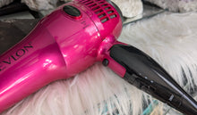 Load image into Gallery viewer, Pink Revlon Folding Retractable Cord Blow Dryer
