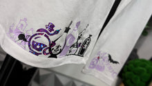 Load image into Gallery viewer, White Vixen Drip Gothic Glitter Apothecary Shirt MD
