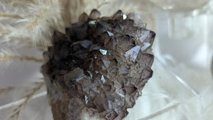 2" Thunder Bay Smokey Amethyst Crystal Cluster