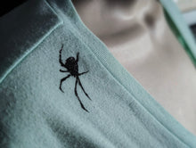 Load image into Gallery viewer, Vixen Drip Custom Pressed Minty Teal Vampire Tee T-Shirt LG
