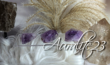 Load image into Gallery viewer, Thunder Bay Amethyst Auralite23 Crystal Points 3pcs
